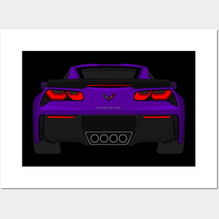 Z06 PURPLE Posters and Art